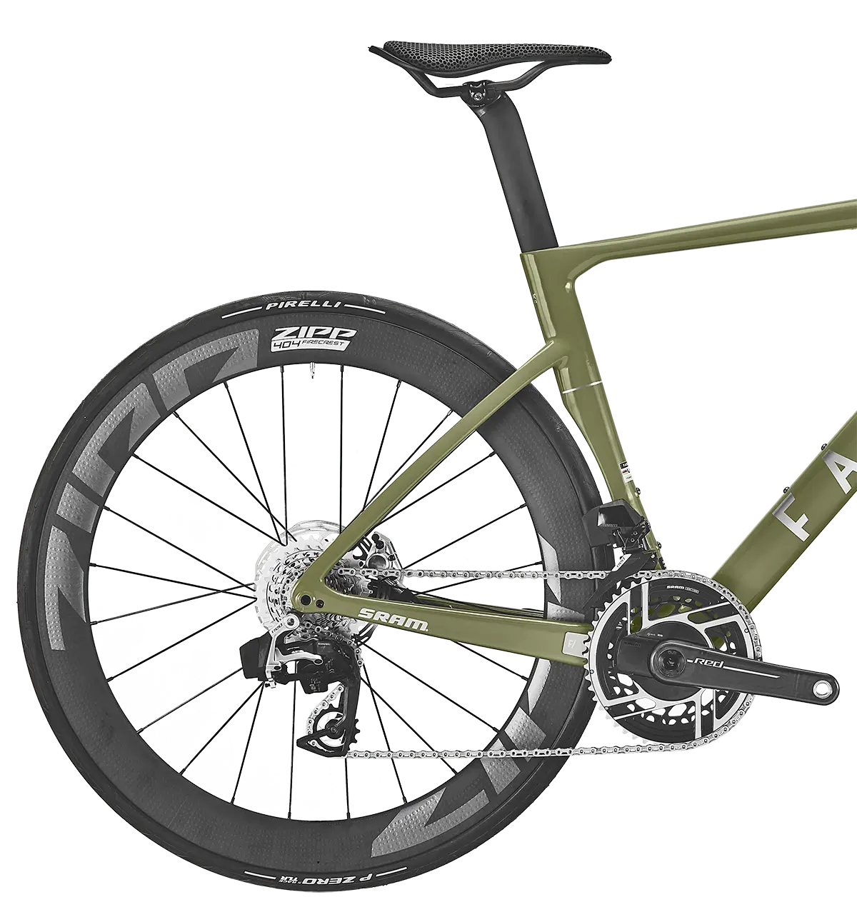 The F/Road LE is equipped with the newest and best SRAM groupset ever made