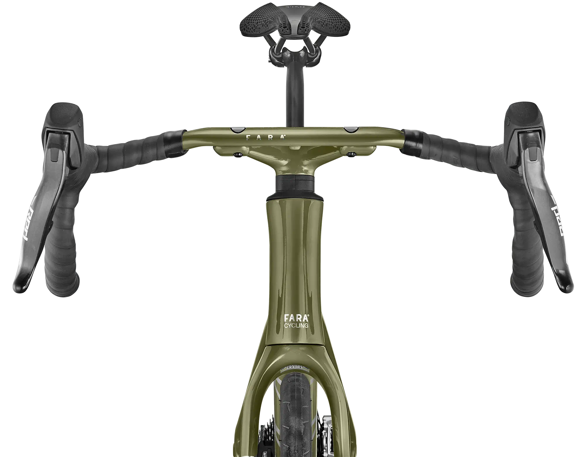 The F/Road LE has a beautiful moss green custom paint job